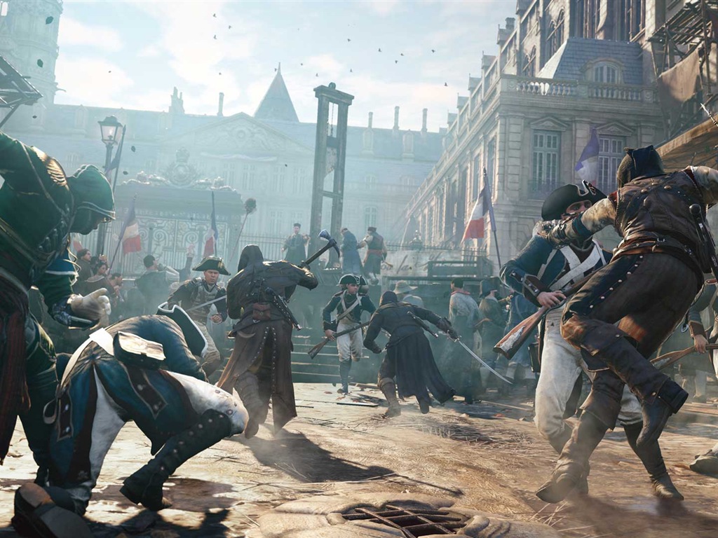 2014 Assassin's Creed: Unity 刺客信條：大革命高清壁紙 #3 - 1024x768
