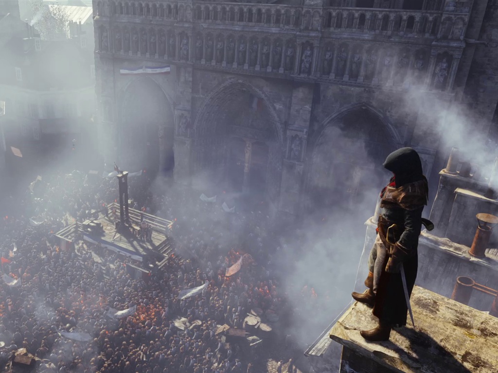 2014 Assassin's Creed: Unity 刺客信條：大革命高清壁紙 #5 - 1024x768