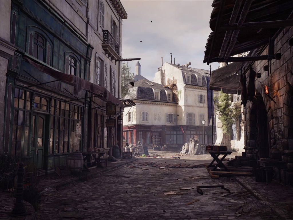 2014 Assassin's Creed: Unity 刺客信条：大革命 高清壁纸11 - 1024x768