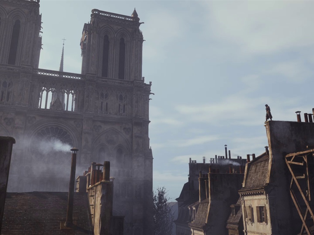 2014 Assassin's Creed: Unity 刺客信条：大革命 高清壁纸13 - 1024x768