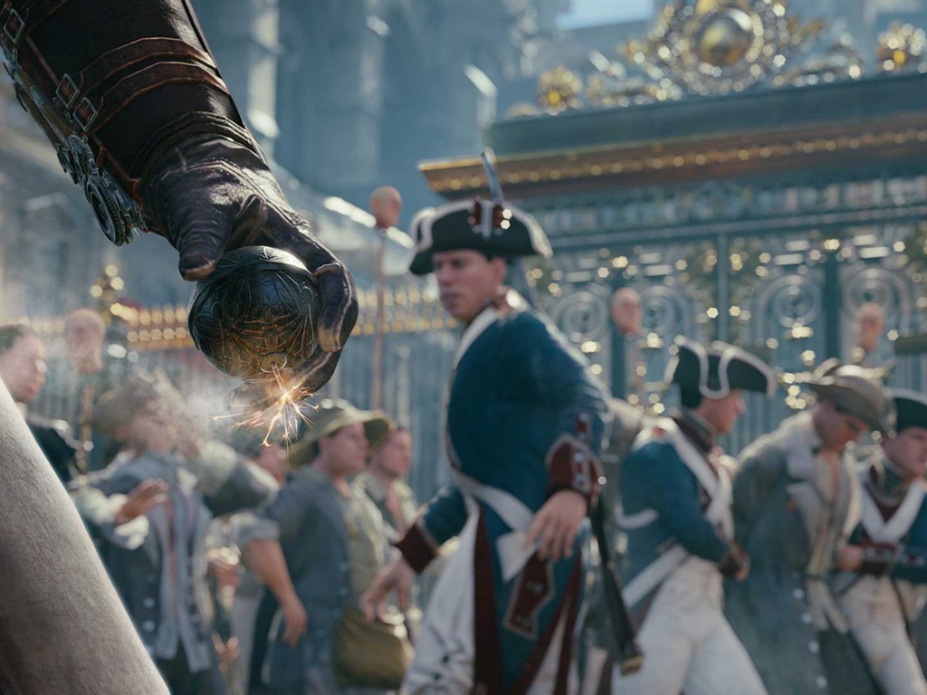 2014 Assassin's Creed: Unity 刺客信条：大革命 高清壁纸20 - 1024x768