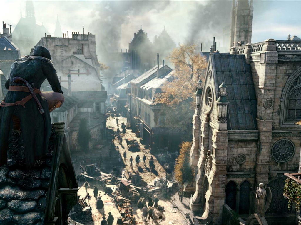 2014 Assassin's Creed: Unity 刺客信條：大革命高清壁紙 #21 - 1024x768