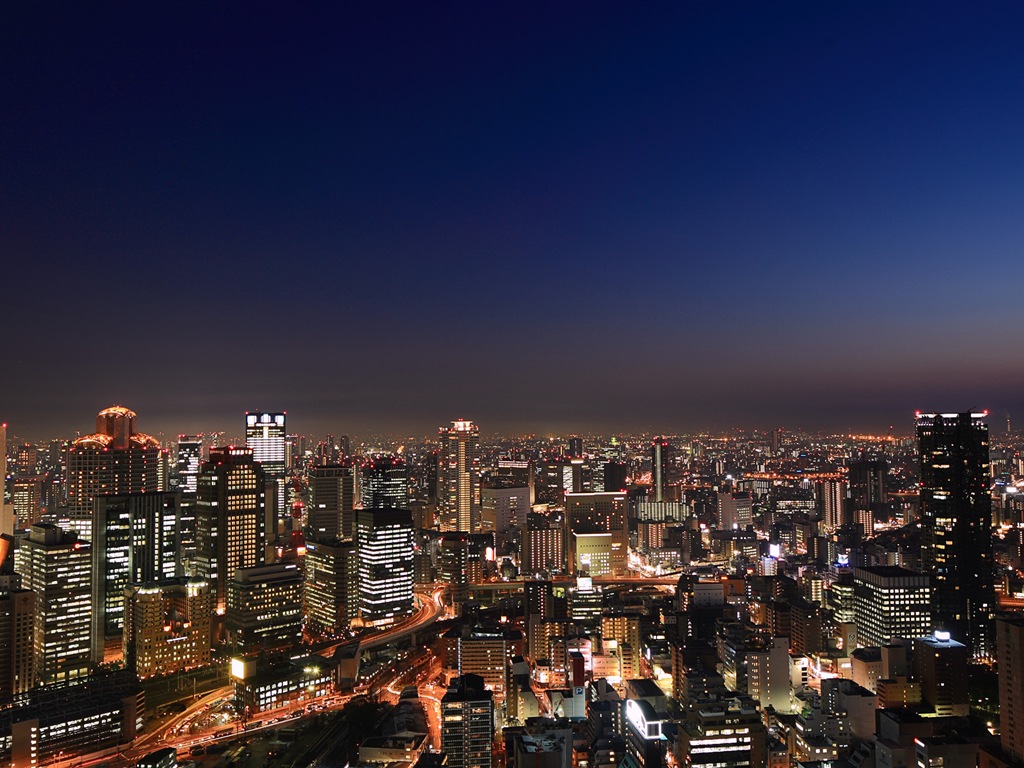 Japon ville magnifique paysage, Windows 8 fonds d'écran thématiques #9 - 1024x768