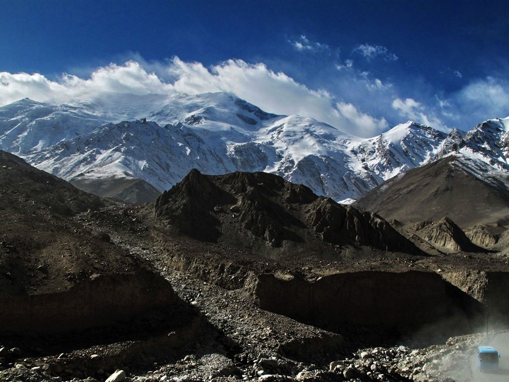 帕米爾高原美麗的風景 高清壁紙 #2 - 1024x768