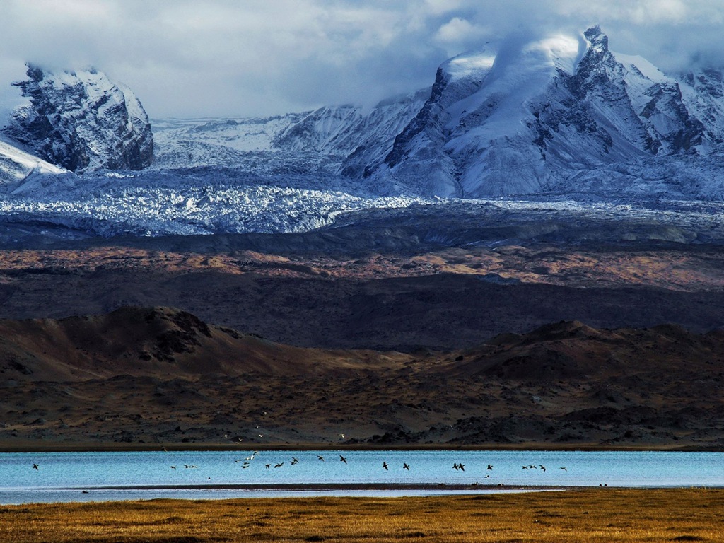 Pamir beaux fonds d'écran paysage HD #10 - 1024x768