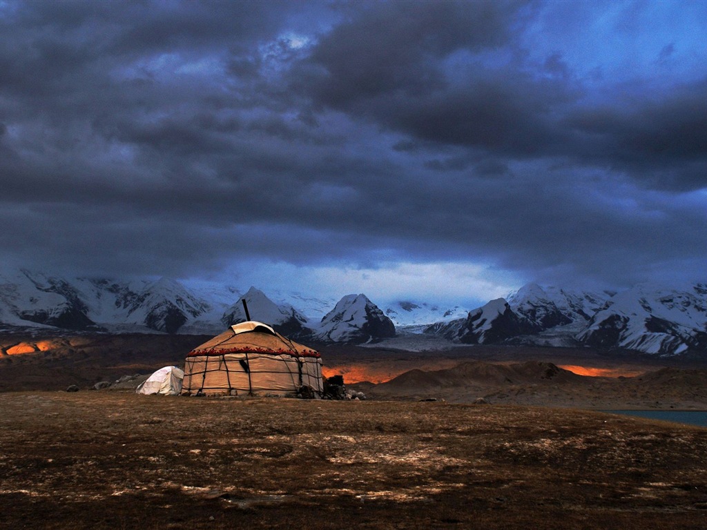 帕米尔高原美丽的风景 高清壁纸16 - 1024x768