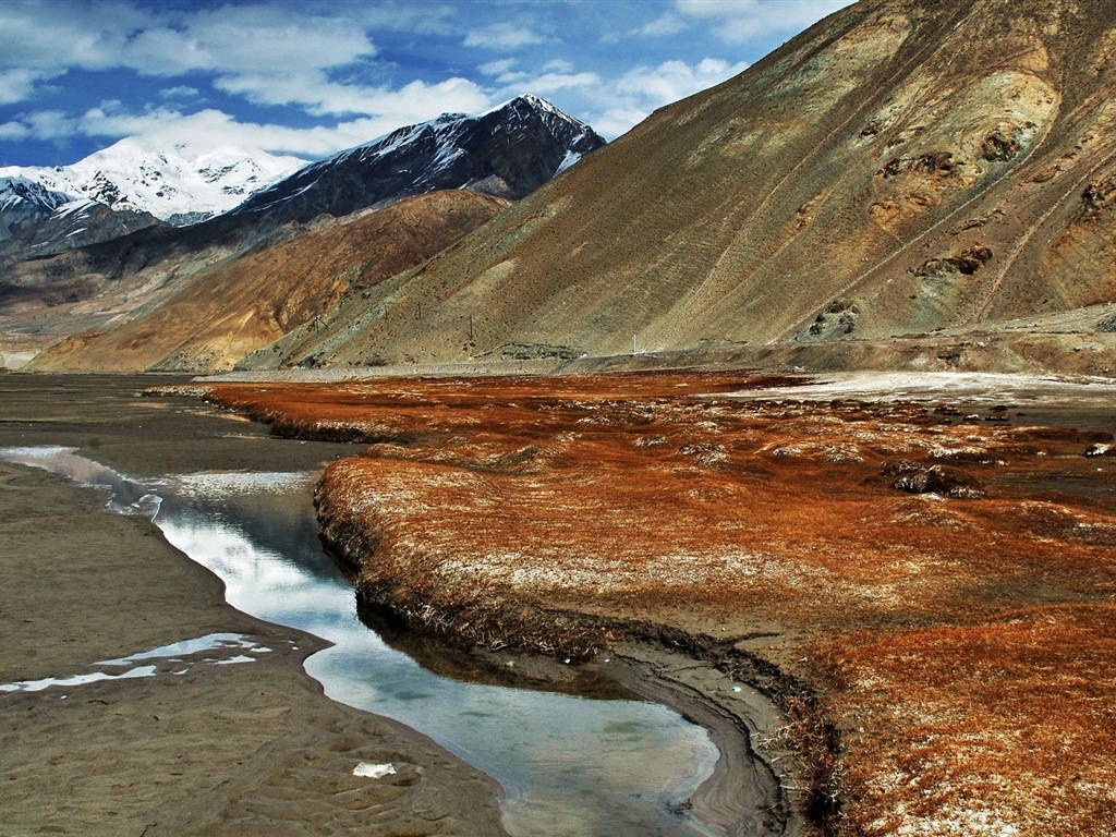 Pamir beaux fonds d'écran paysage HD #21 - 1024x768