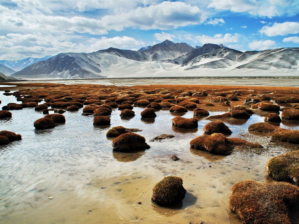 Pamir beaux fonds d'écran paysage HD #23 - 1024x768