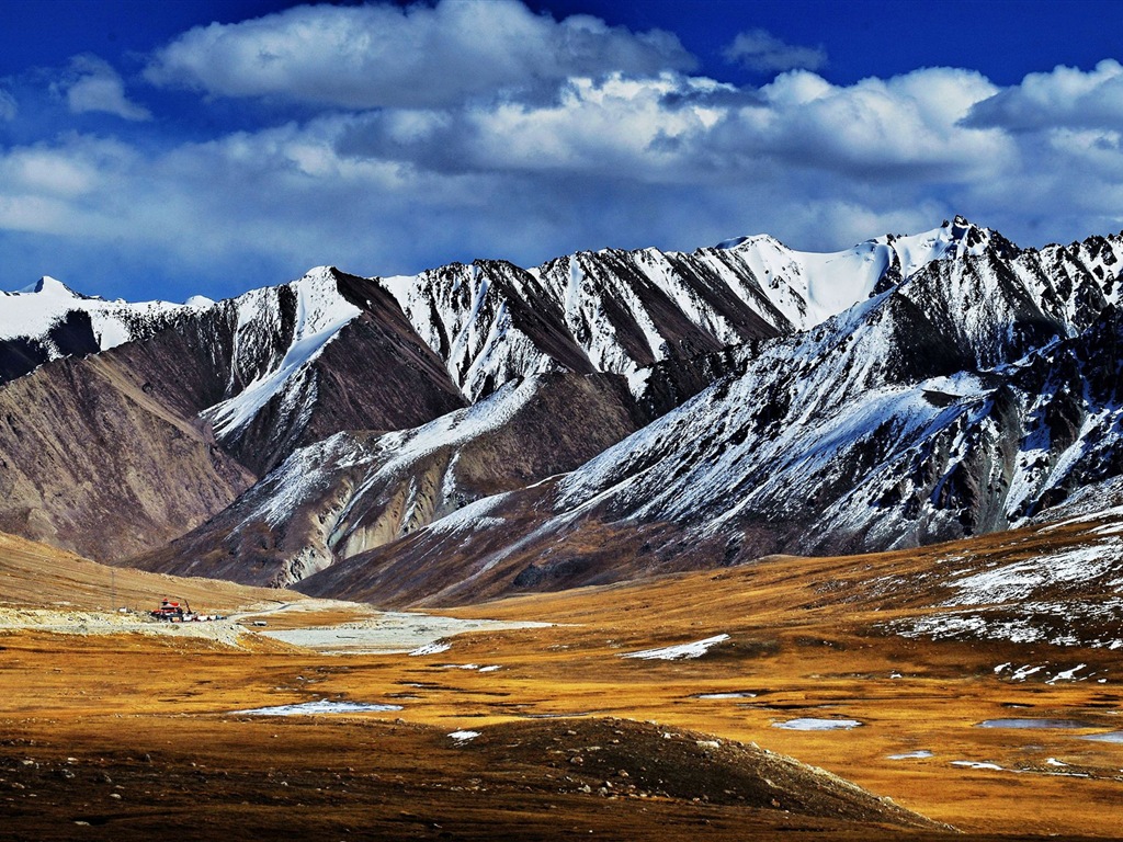 Pamir beaux fonds d'écran paysage HD #26 - 1024x768