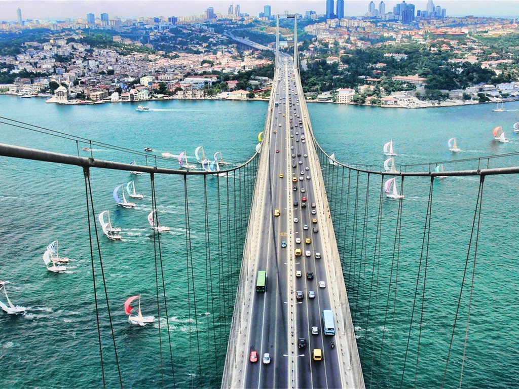 Istanbul, Turquie fonds d'écran HD #11 - 1024x768