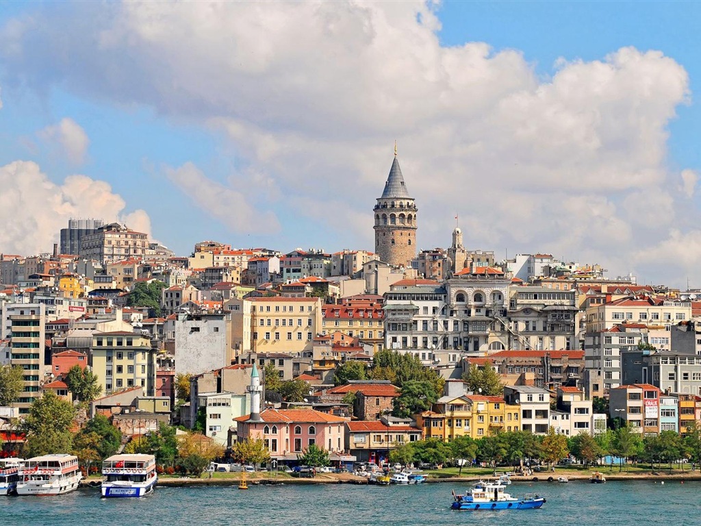 Istanbul, Turquie fonds d'écran HD #18 - 1024x768