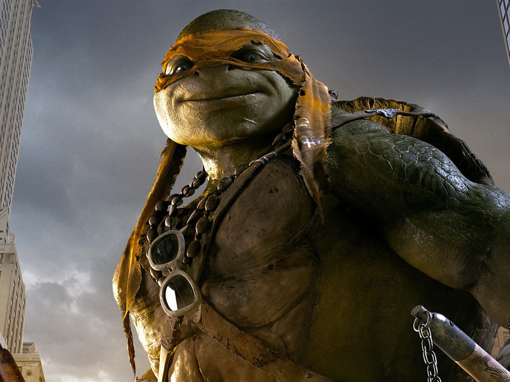 2014 Teenage Mutant Ninja Turtles 忍者神龜高清影視壁紙 #4 - 1024x768