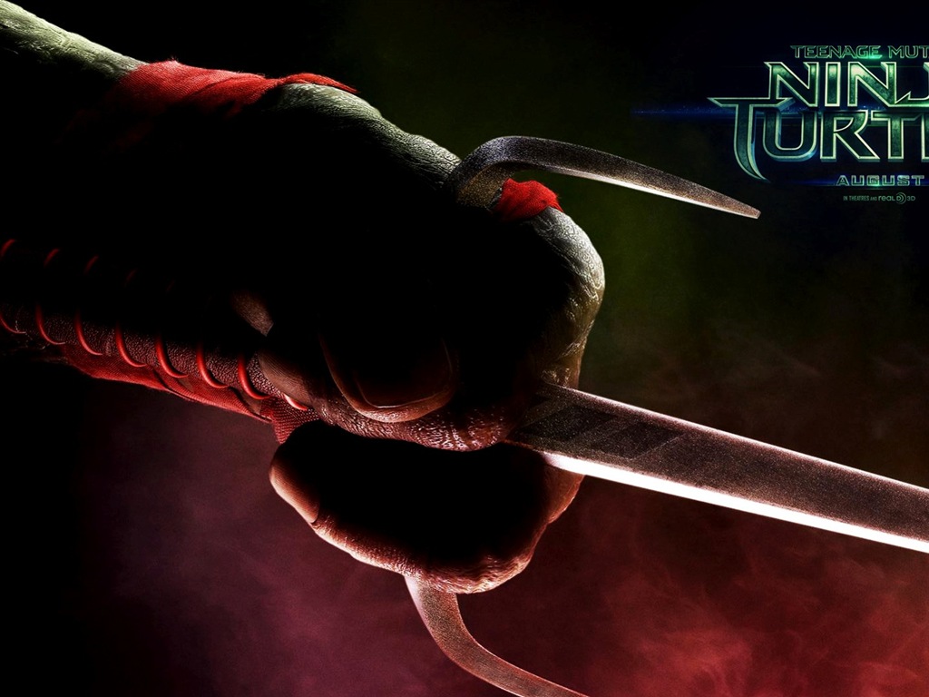 2014 Teenage Mutant Ninja Turtles 忍者神龜高清影視壁紙 #5 - 1024x768