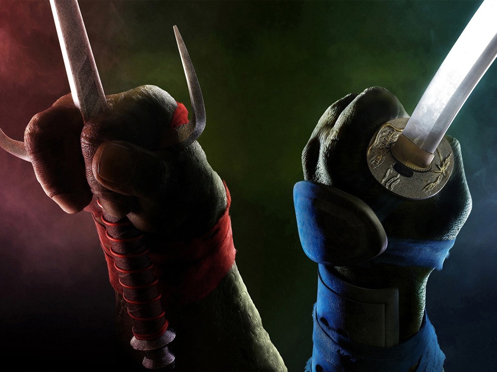2014 Teenage Mutant Ninja Turtles 忍者神龜高清影視壁紙 #11 - 1024x768