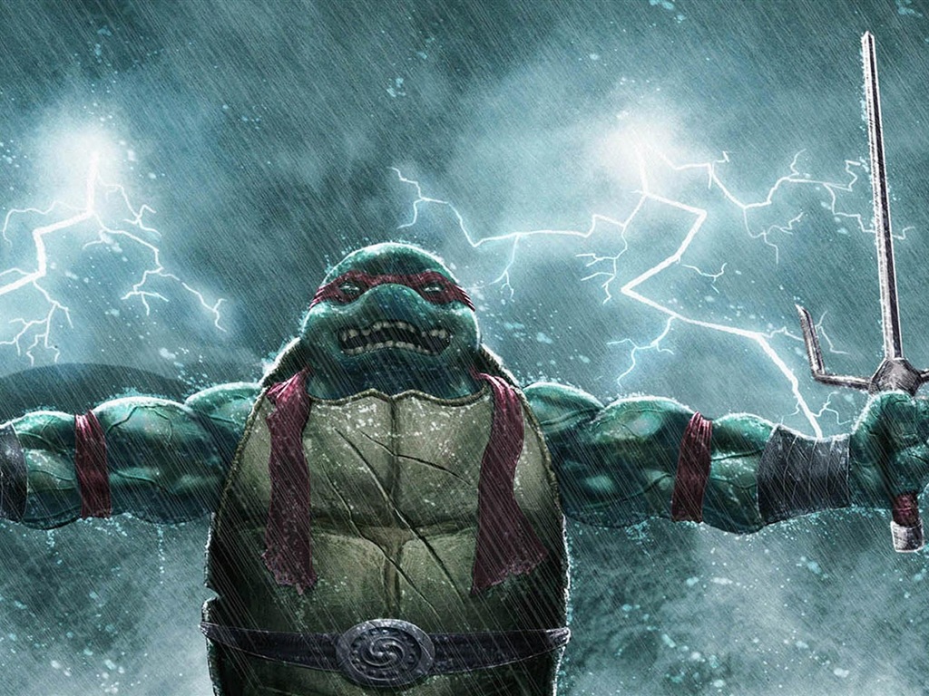 2014 Teenage Mutant Ninja Turtles 忍者神龜高清影視壁紙 #14 - 1024x768