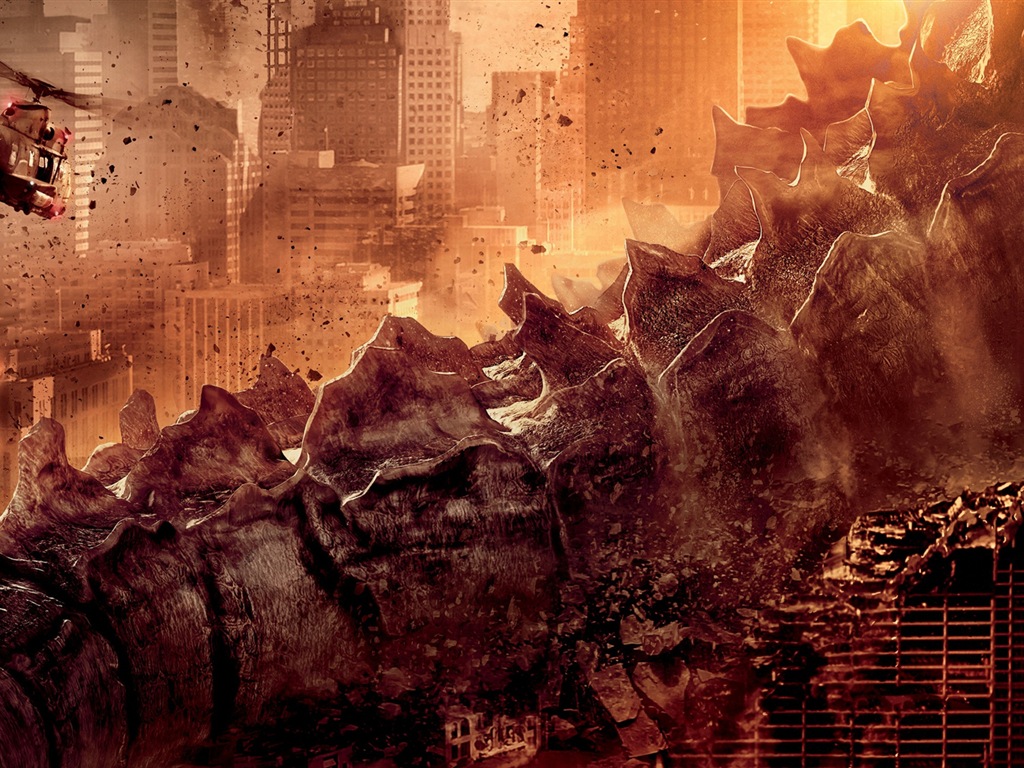 Godzilla 2014 movie HD wallpapers #3 - 1024x768