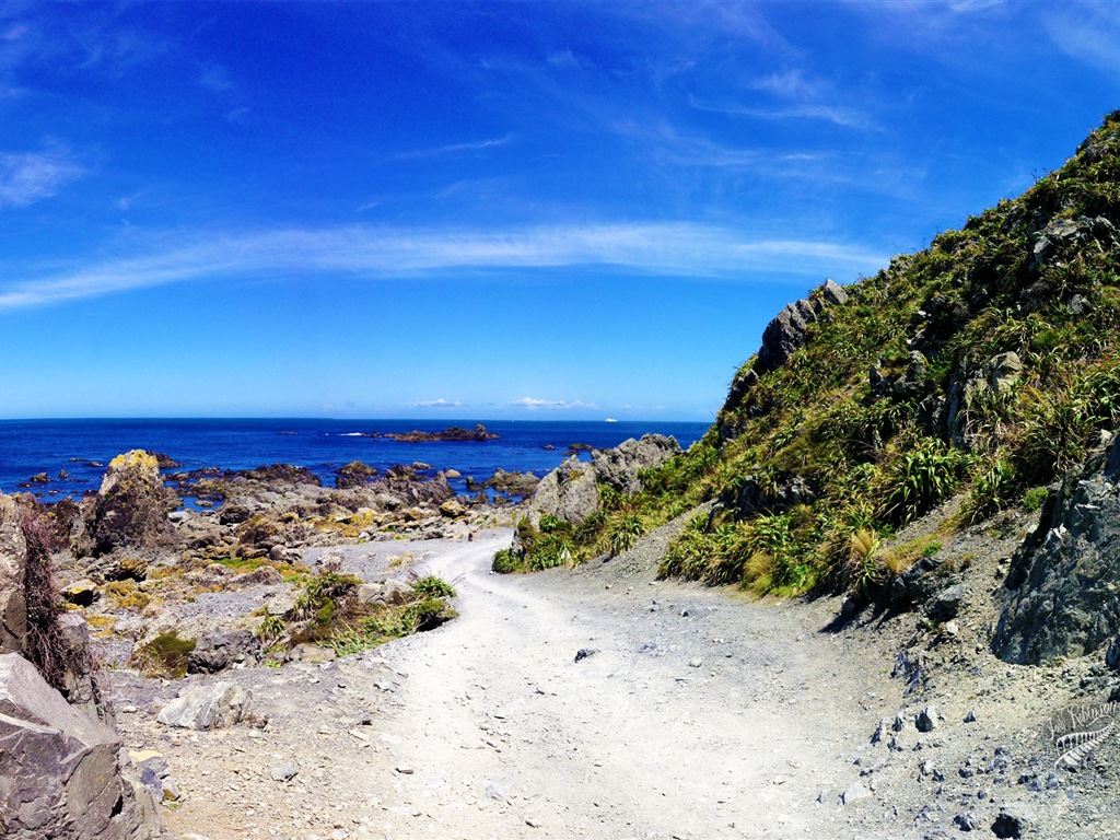 Magnifique paysage de la Nouvelle-Zélande, Windows 8 fonds d'écran thématiques #3 - 1024x768