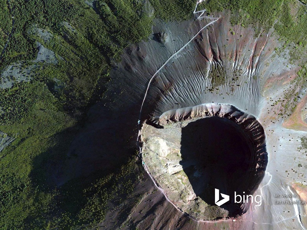 Microsoft Bing HD wallpapers: Aerial view of Europe #6 - 1024x768