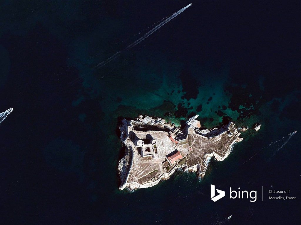 Microsoft Bing HD Wallpapers: Luftaufnahme von Europa #16 - 1024x768
