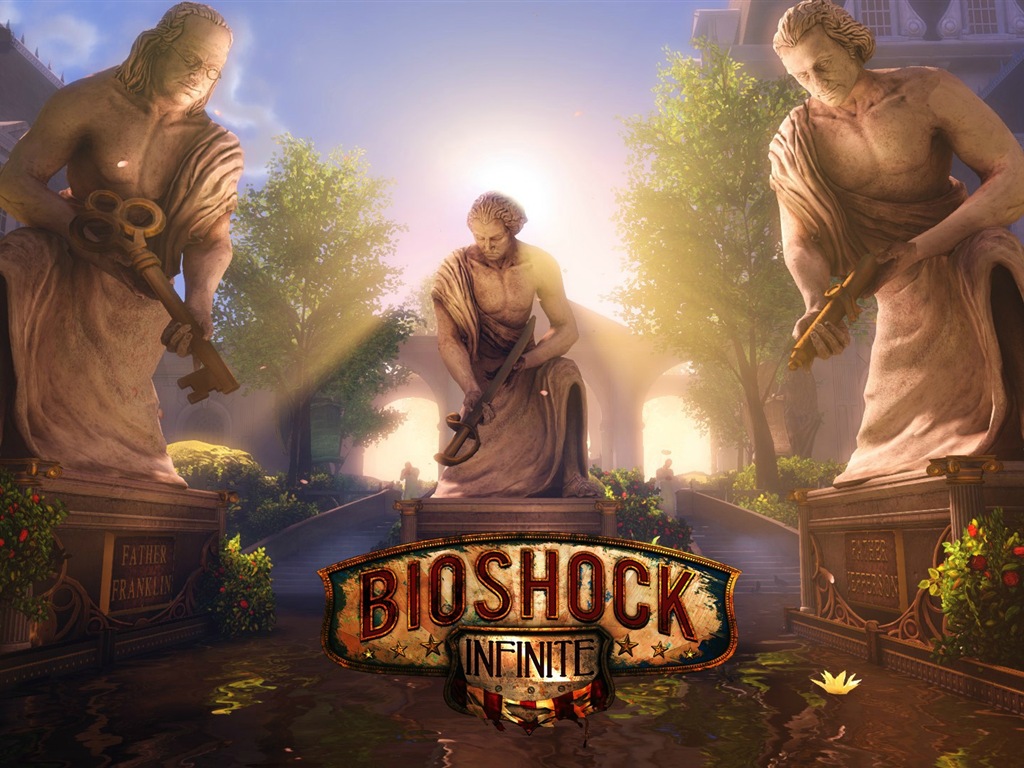 BioShock Infinite 生化奇兵：无限 高清游戏壁纸2 - 1024x768