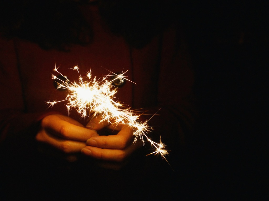 Die Schönheit des Nachthimmels, Feuerwerk schöne Hintergrundbilder #21 - 1024x768