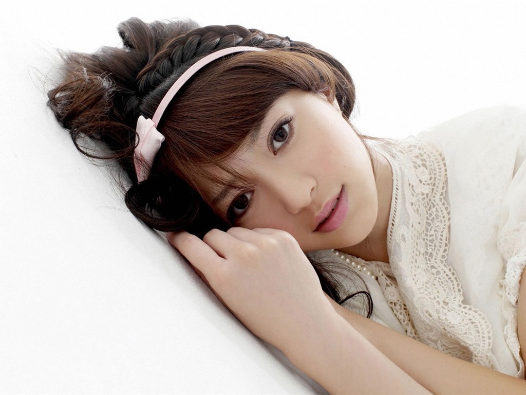 清純可愛的亞洲女孩 高清壁紙 #4 - 1024x768