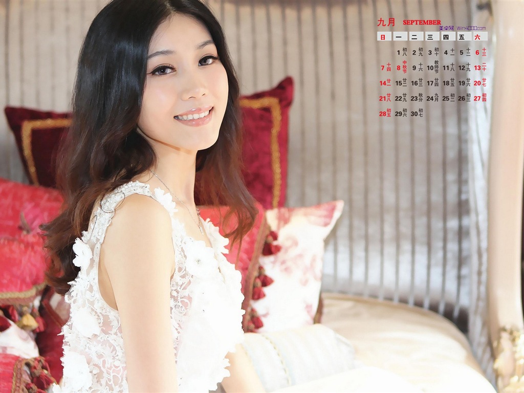 09 2014 wallpaper Calendario (2) #4 - 1024x768