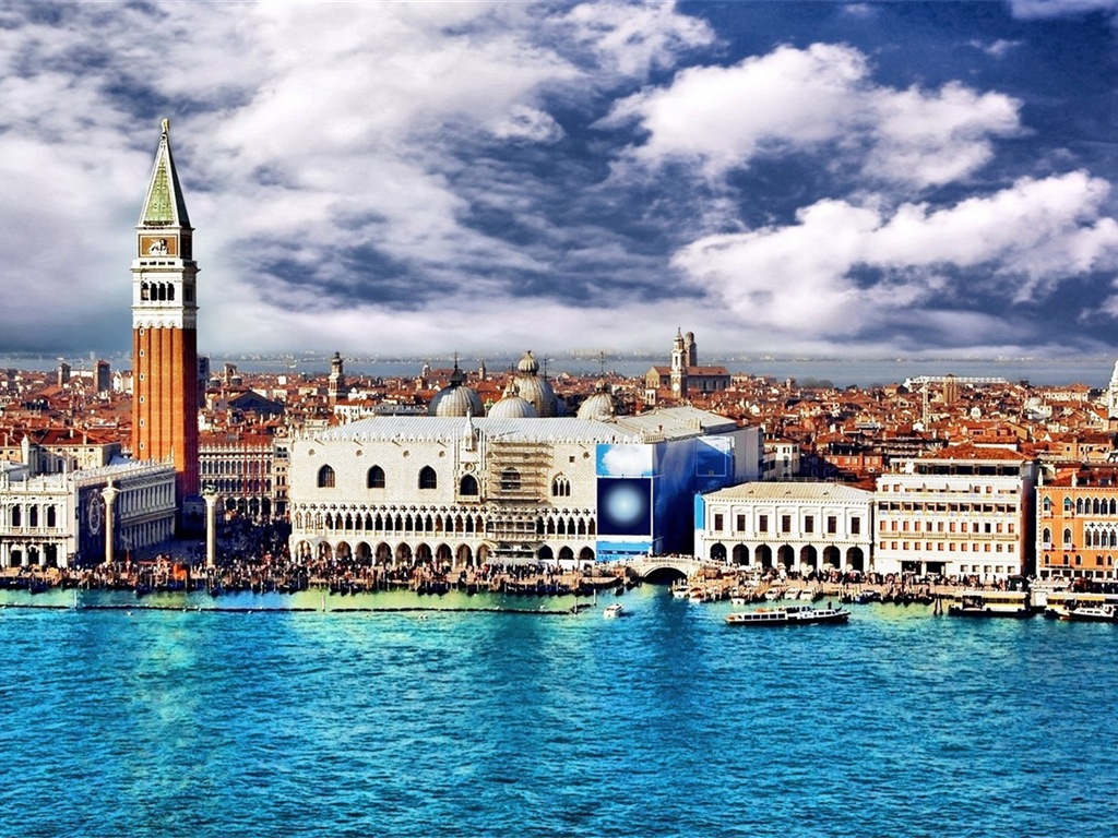 Krásné Watertown, Venice HD tapety na plochu #2 - 1024x768