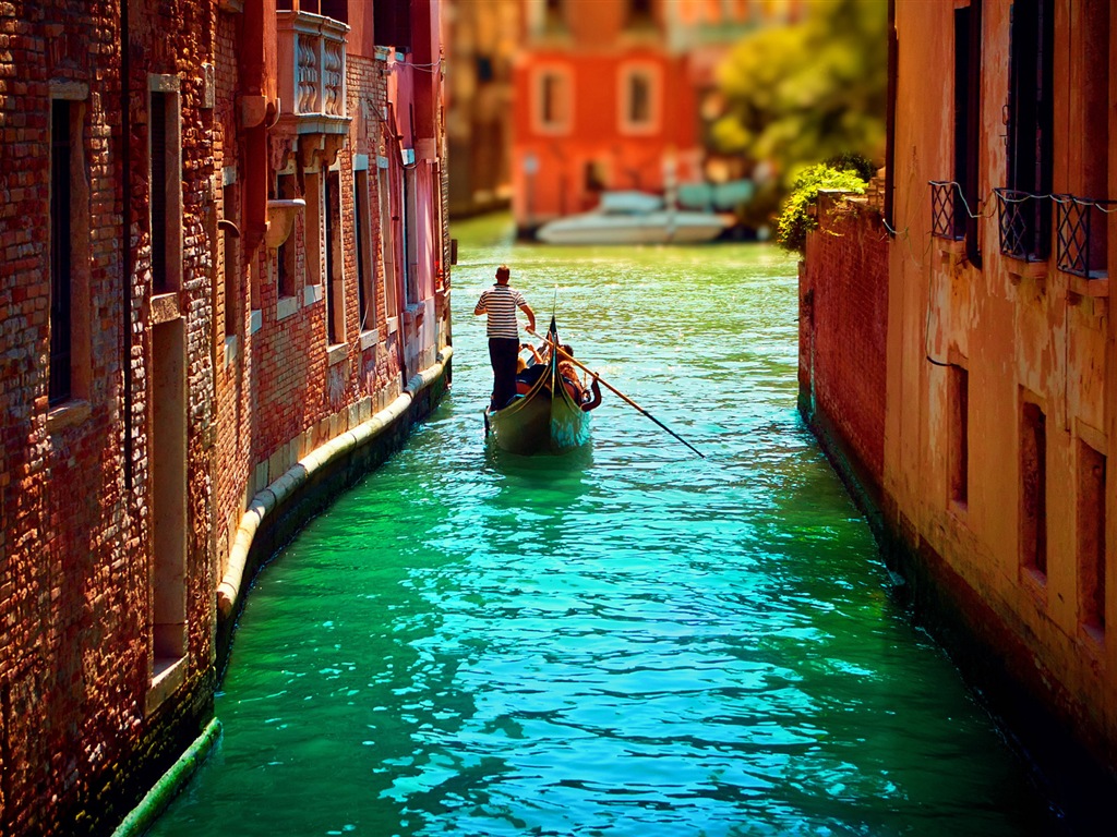 Belle Watertown, Venise fonds d'écran HD #3 - 1024x768