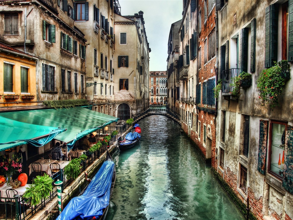 Belle Watertown, Venise fonds d'écran HD #10 - 1024x768