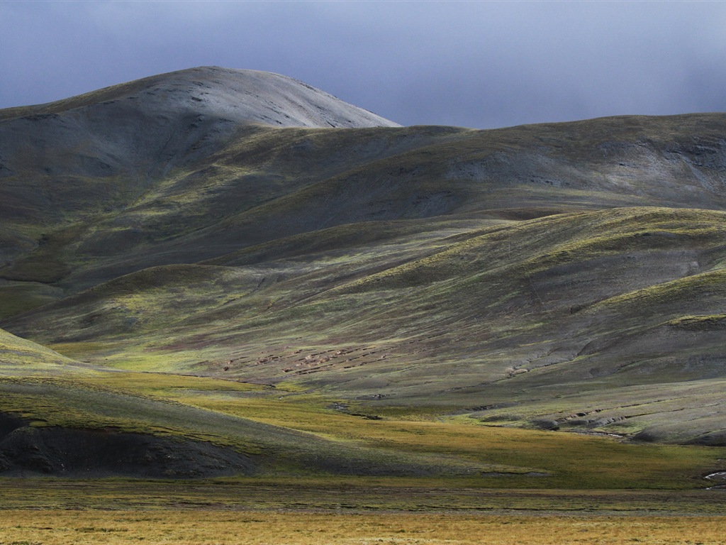 Qinghai Plateau krásné scenérie tapety #4 - 1024x768