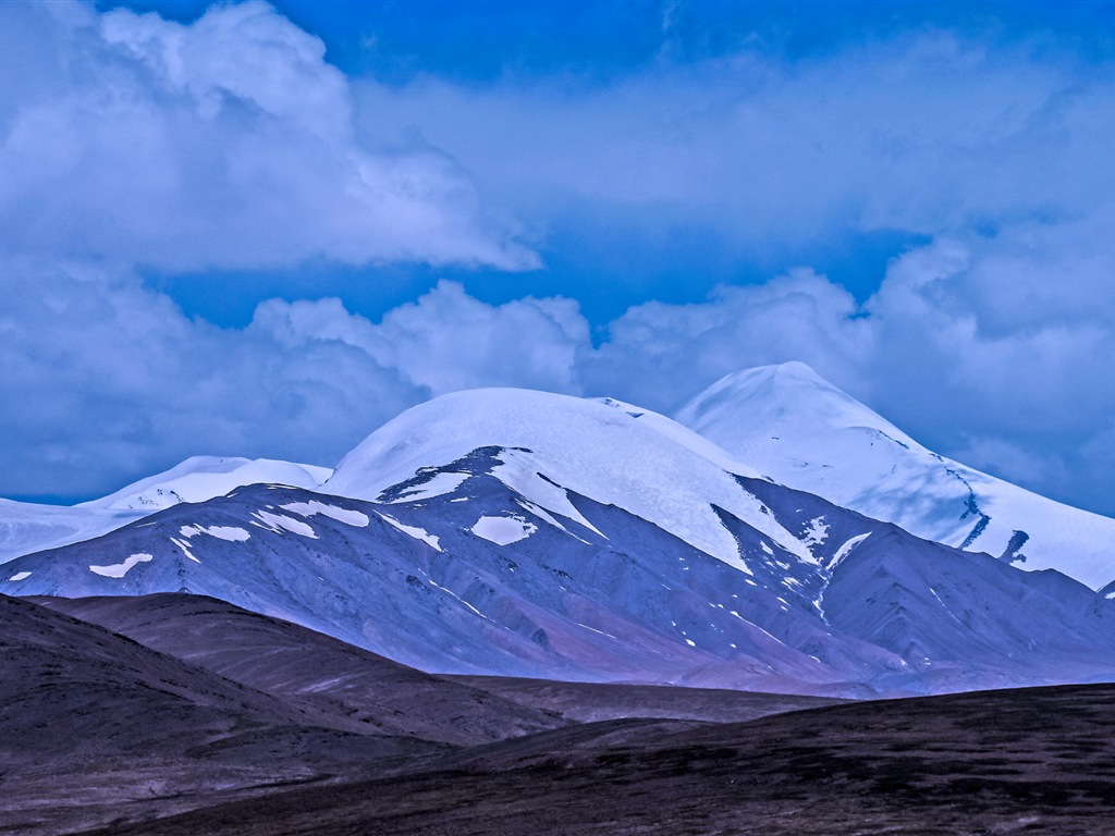 Qinghai Plateau krásné scenérie tapety #10 - 1024x768