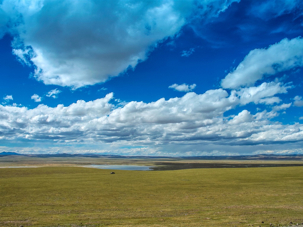Qinghai Plateau krásné scenérie tapety #16 - 1024x768