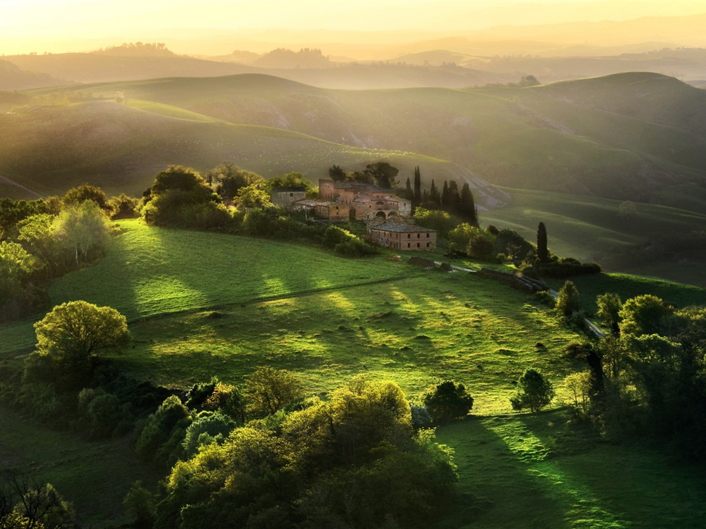 Итальянский естественная красота пейзажа HD обои #8 - 1024x768