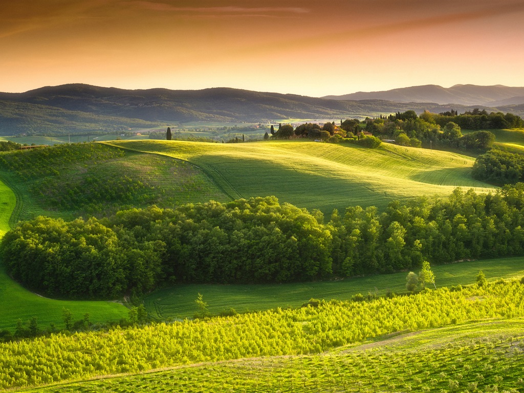Belleza italiana pintado natural paisaje HD #17 - 1024x768