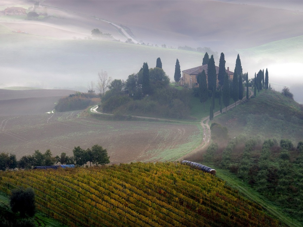 Belleza italiana pintado natural paisaje HD #19 - 1024x768