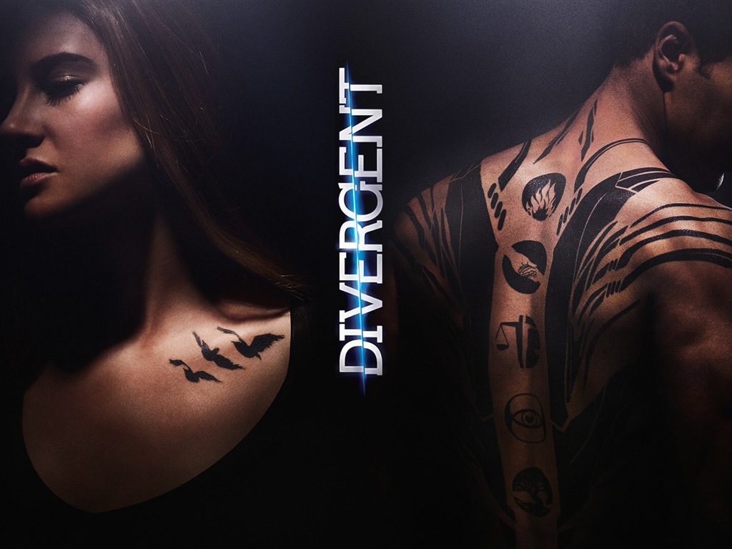 Divergentes fonds d'écran film HD #4 - 1024x768