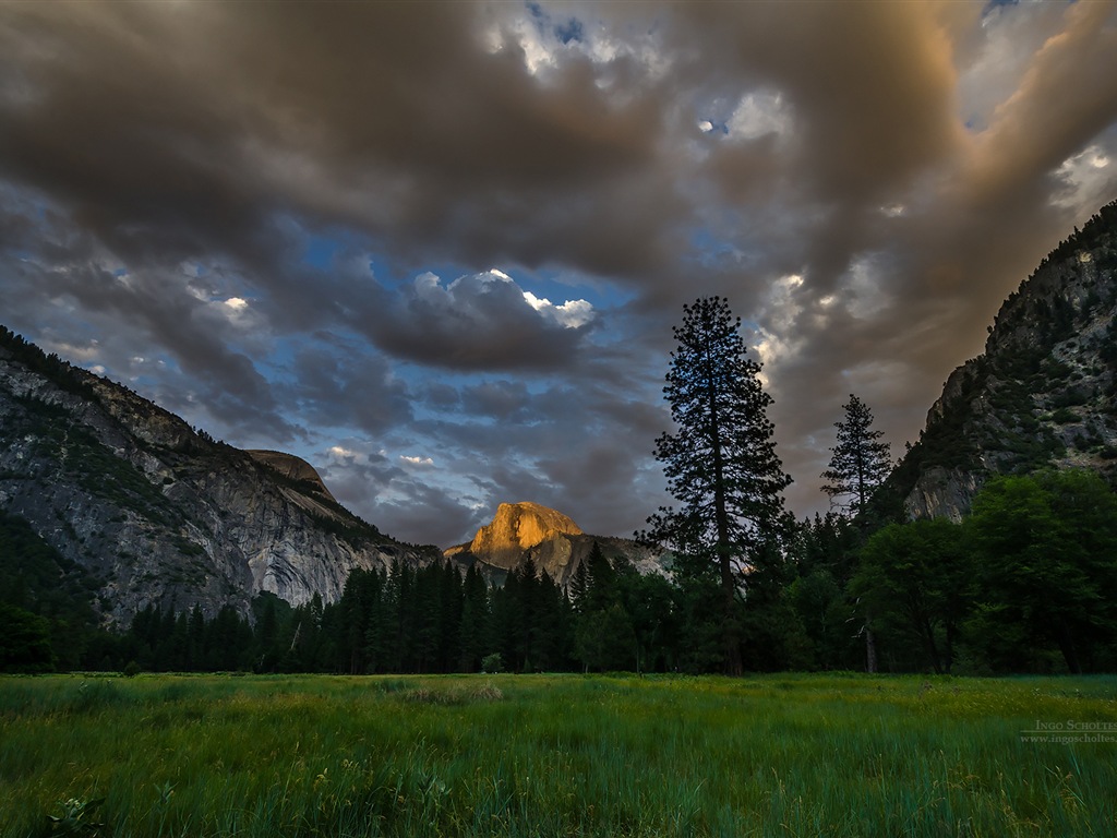 Windows 8 téma, Národní park Yosemite HD tapety na plochu #3 - 1024x768