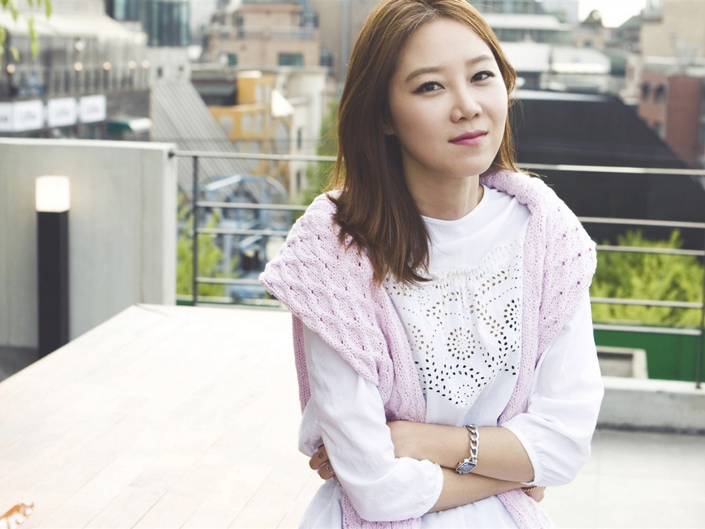 South Korea beautiful girl Kong Hyo Jin HD wallpaper #6 - 1024x768