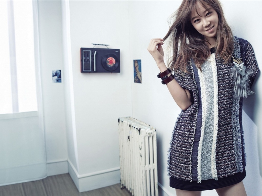 Corea del Sur hermosa chica Kong Hyo Jin HD papel tapiz #13 - 1024x768