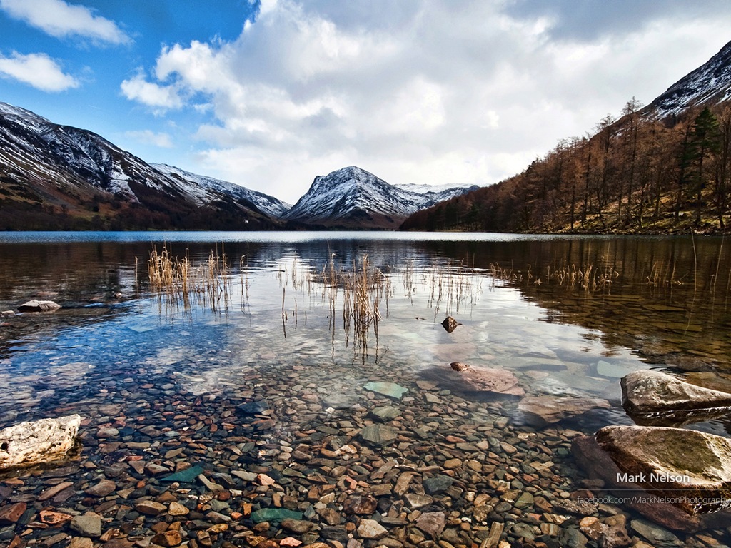 Windows 8 主題壁紙，水的風景 #3 - 1024x768