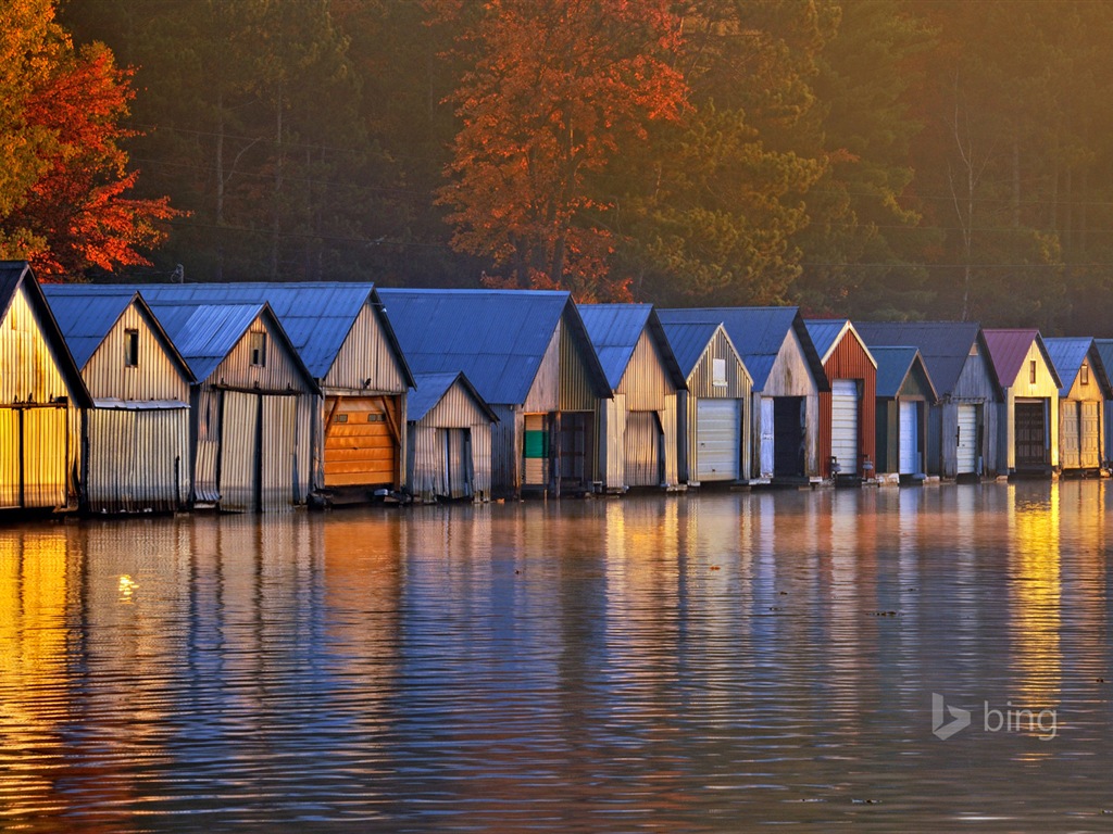 Octobre 2014 Bing fonds d'écran paysages HD #11 - 1024x768