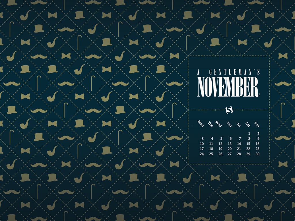November 2014 Calendar wallpaper(2) #5 - 1024x768