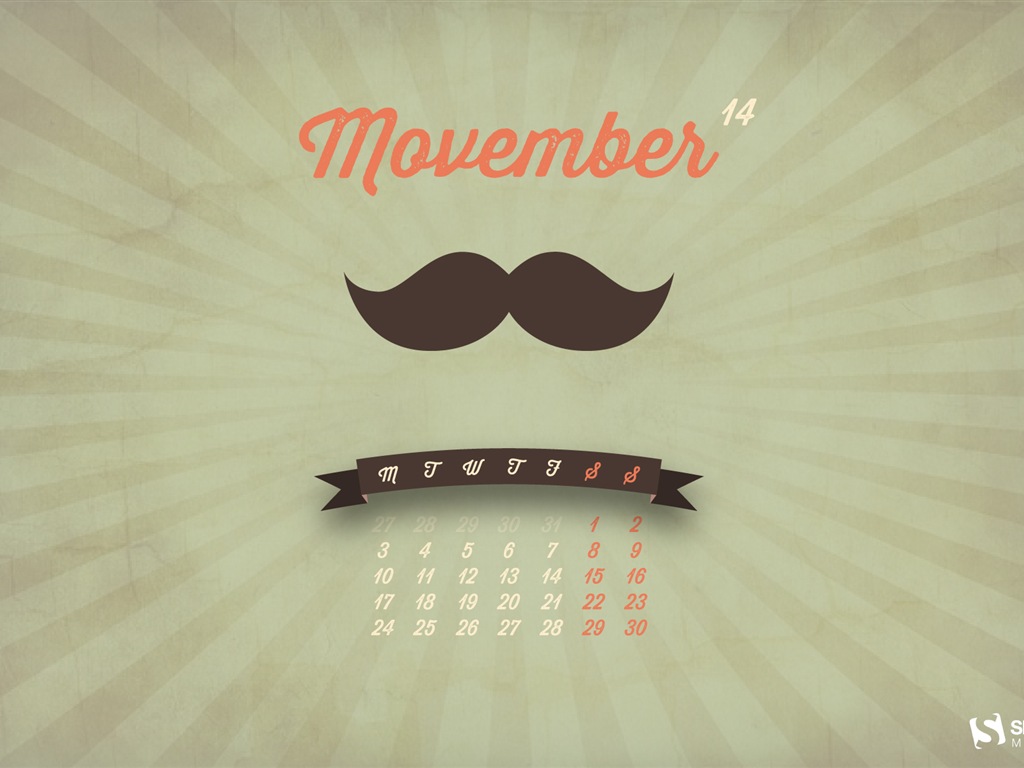 November 2014 Calendar wallpaper(2) #12 - 1024x768