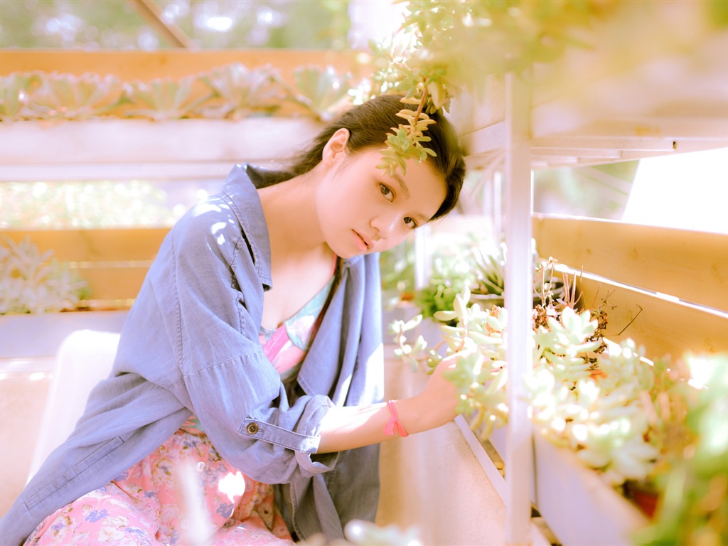 Japanische Teen Mädchen HD Wallpaper #1 - 1024x768