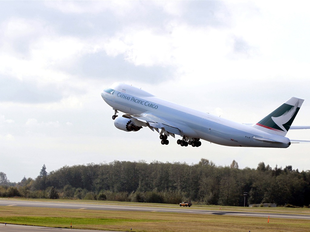 波音747客機 高清壁紙 #3 - 1024x768