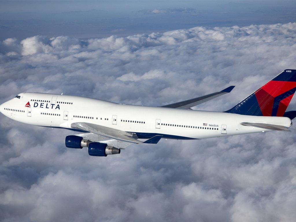 Boeing fondos de pantalla de alta definición 747 airlines #8 - 1024x768