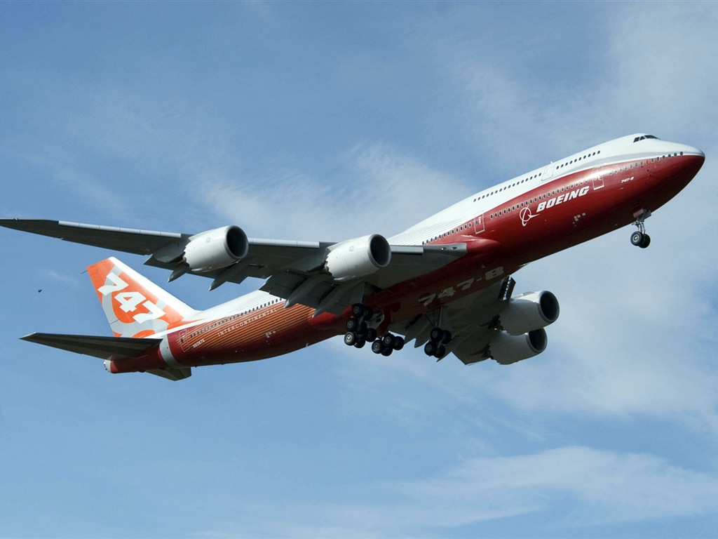 Boeing fondos de pantalla de alta definición 747 airlines #12 - 1024x768