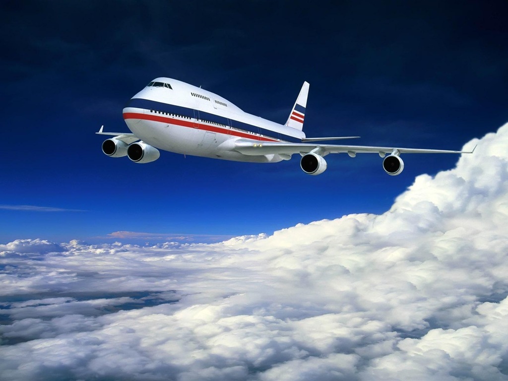 Boeing fondos de pantalla de alta definición 747 airlines #17 - 1024x768