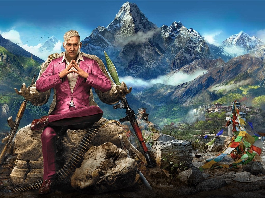 Far Cry 4 孤島驚魂4 高清遊戲壁紙 #4 - 1024x768